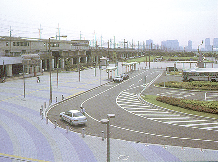 新習志野駅前　道路整備(千葉県)